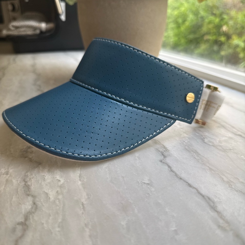 - FENIX SPORTIER OF MANHATTAN BEACH- genuinely leather visor /hat